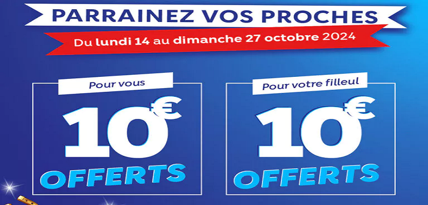 FDJ : Parrainez vos amis et recevez 10€ chacun !